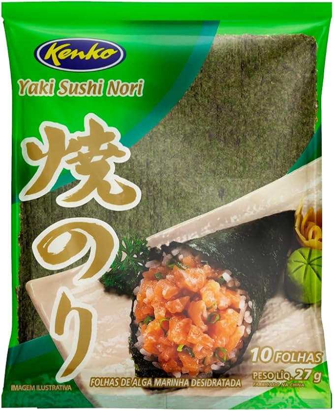 Alga nori (10 folhas)